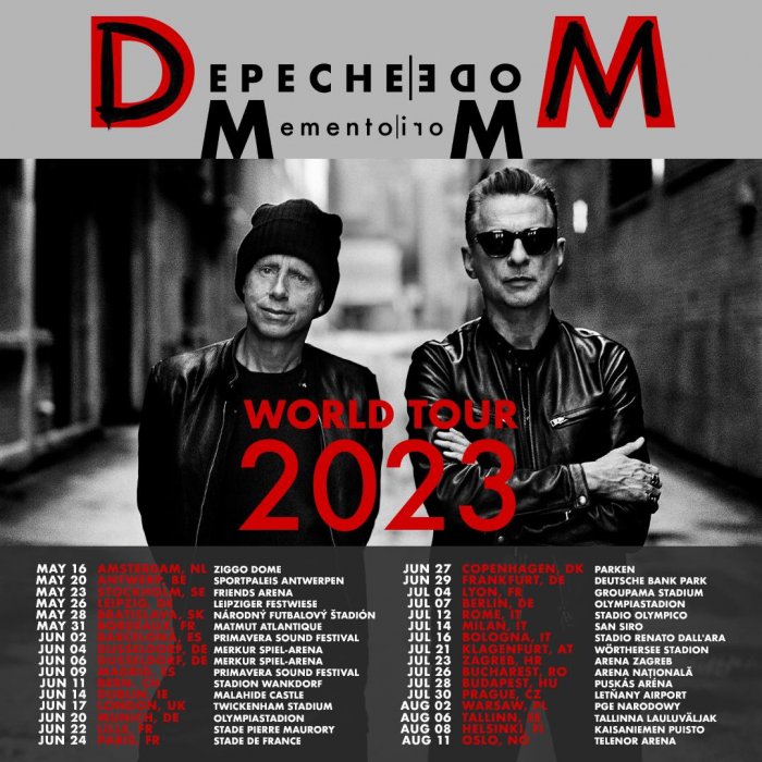 Depeche Mode anunció un nuevo álbum y una gira mundial para 2023