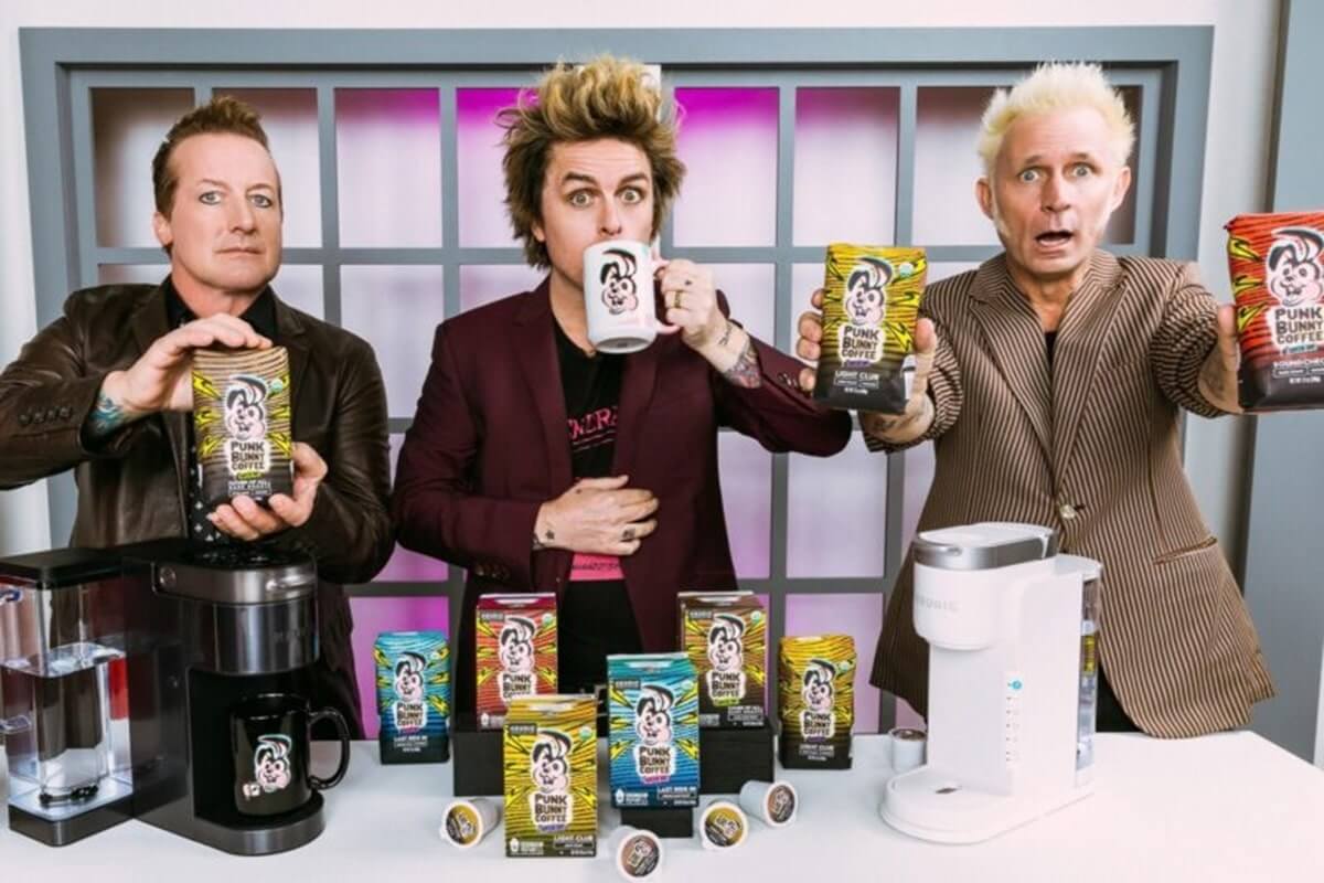 Green Day lanza una nueva marca de café