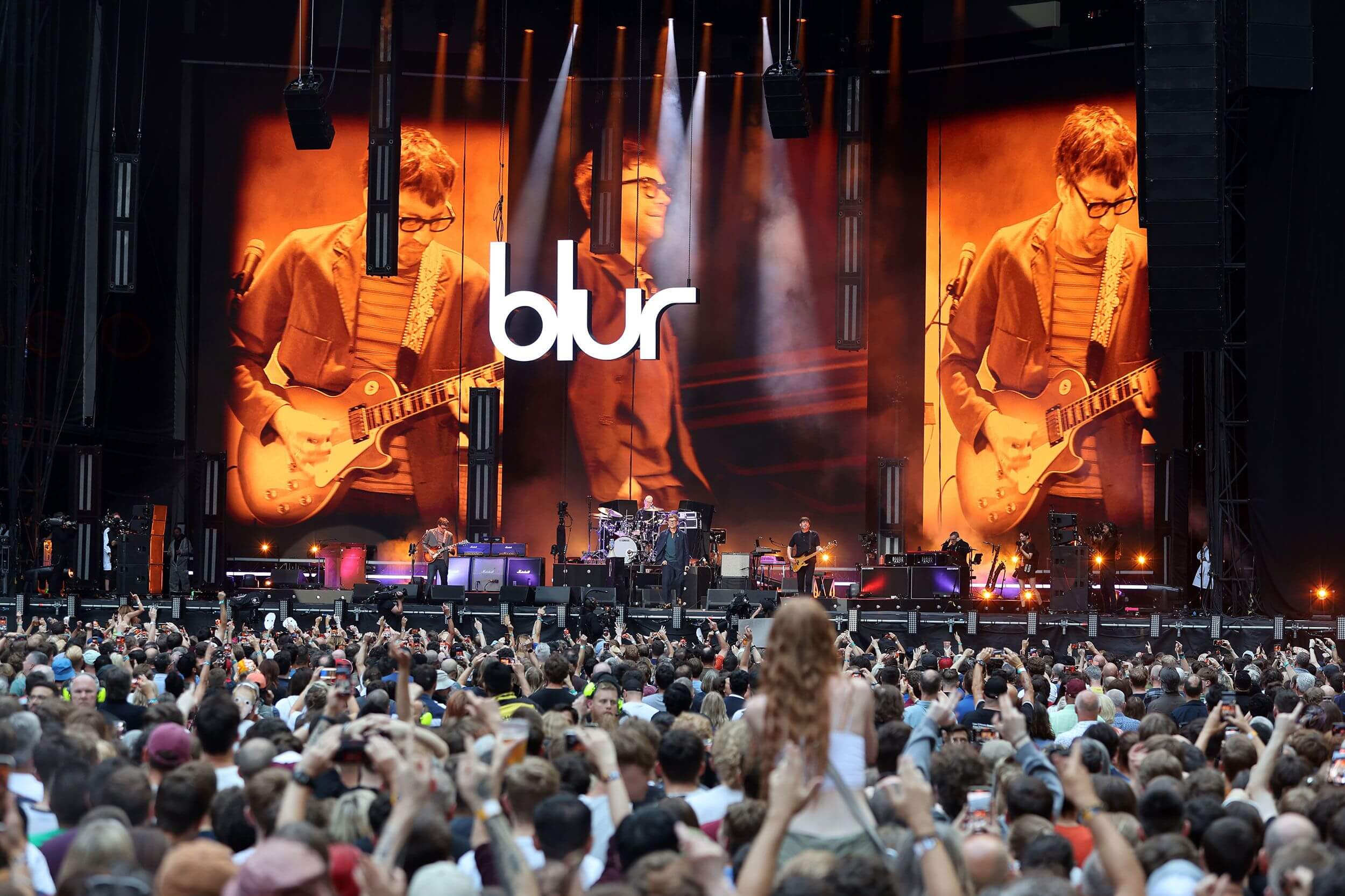Se viene un disco en vivo de Blur: “Live at Wembley Stadium”